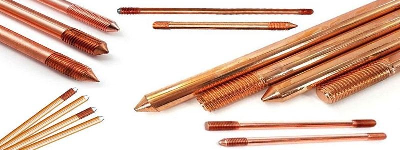 Brass Copper Bonded Earth Rod Manufacturer in India Brass Copper Bonded Earth Rod Manufacturer in India