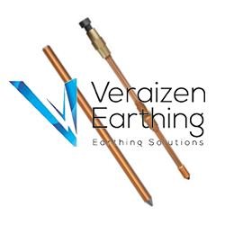 Copper Bonded Earth Rod with Coupler & Driving Head Supplier in India Copper Bonded Earth Rod with Coupler & Driving Head Supplier in India