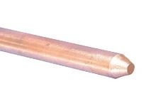 Unthreaded Copper Bonded Earth Rod Manufacturer in India Unthreaded Copper Bonded Earth Rod Manufacturer in India